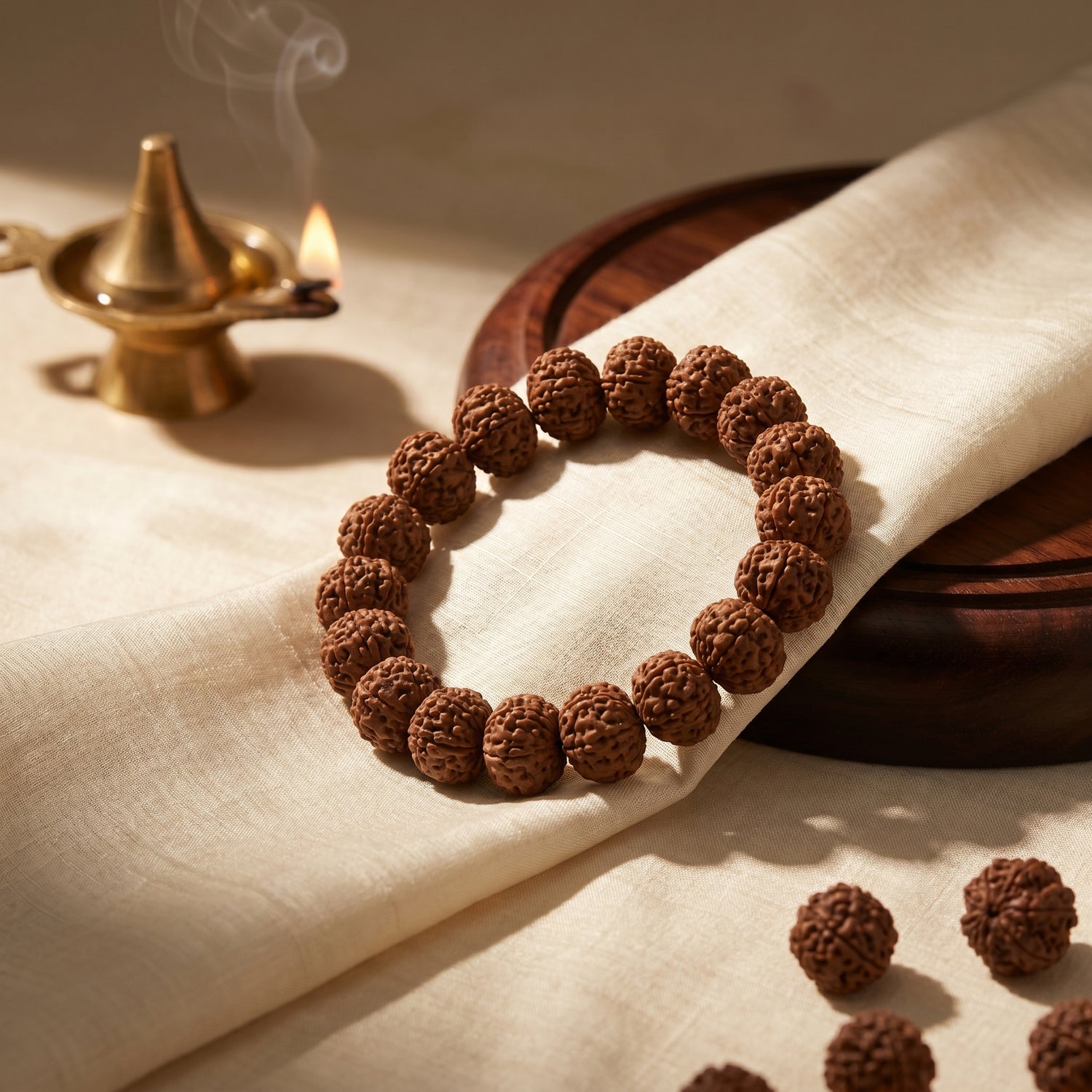 7 Mukhi Rudraksha Bracelet