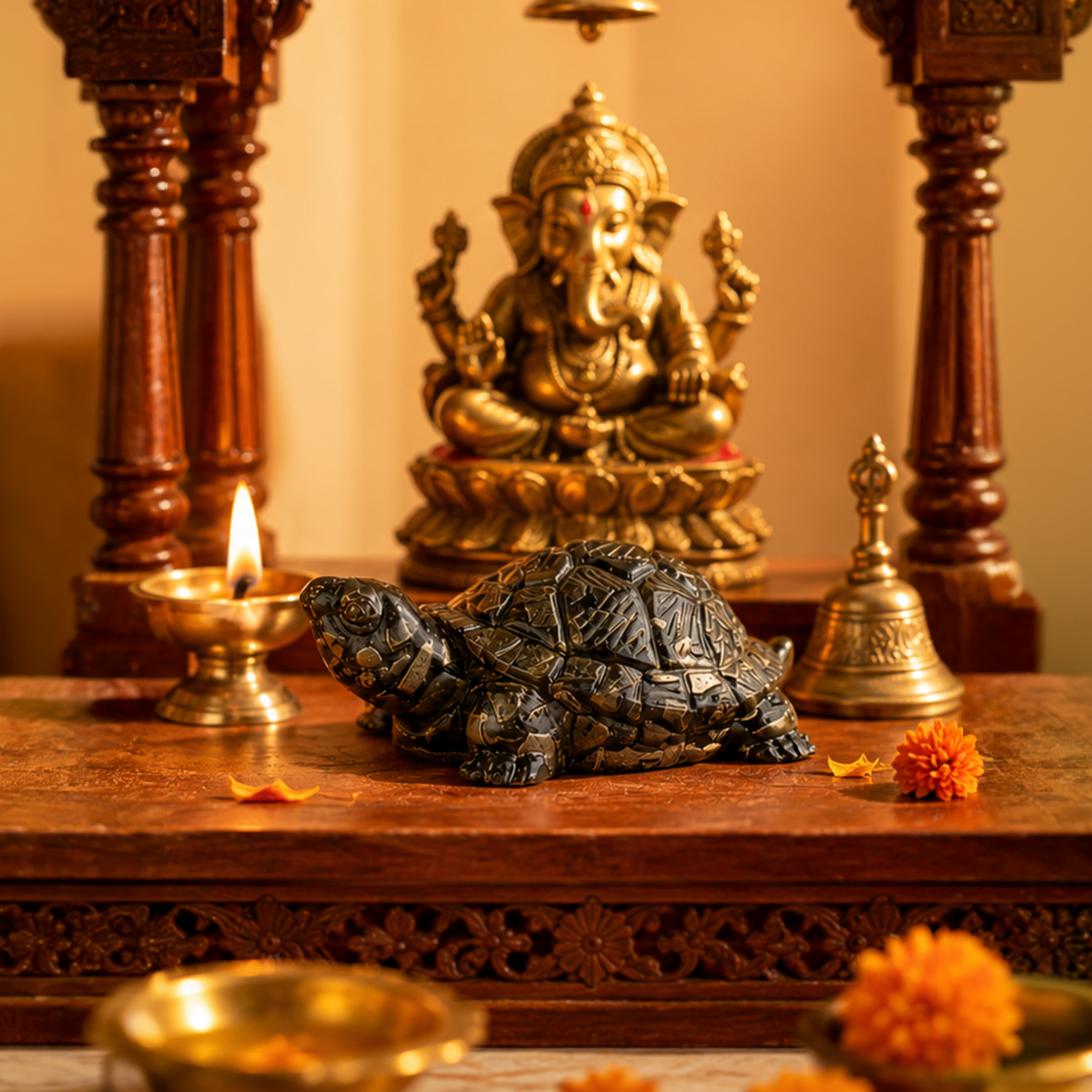 Pyrite Tortoise (Kachhua)