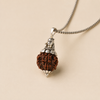 Adiyogi Shiv 7 Mukhi Rudraksha Pendant